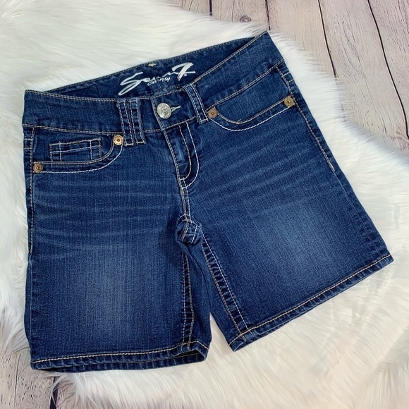 Seven7 Jean Short - Picture 1 of 8